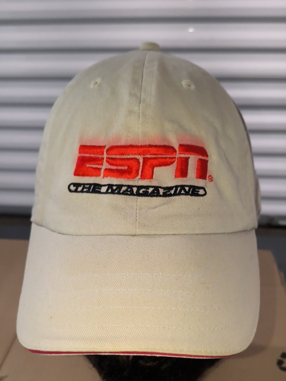 ESPN The Magazine Embroidered Logo Strapback Hat Cap OS